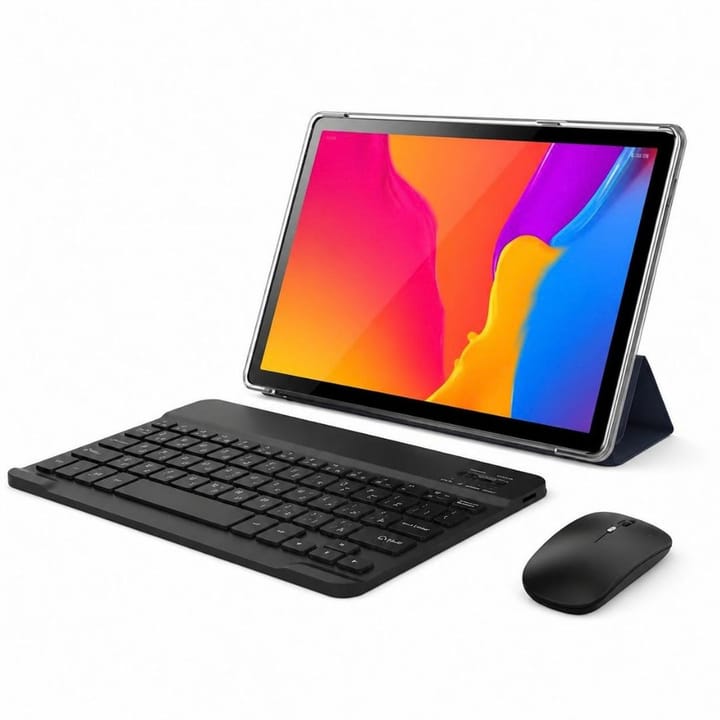 تابلت AirTab A16 Pro Max مع كيبورد وماوس لاسلكي