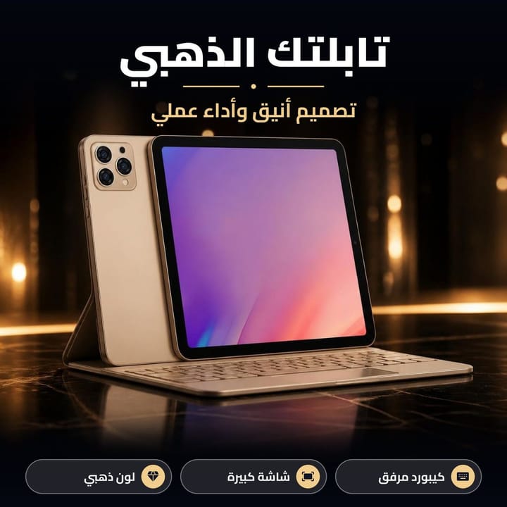 تابلت AirTab T808 بشاشة كبيرة