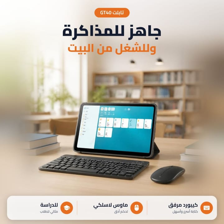 تابلت GT40 للدراسة والشغل