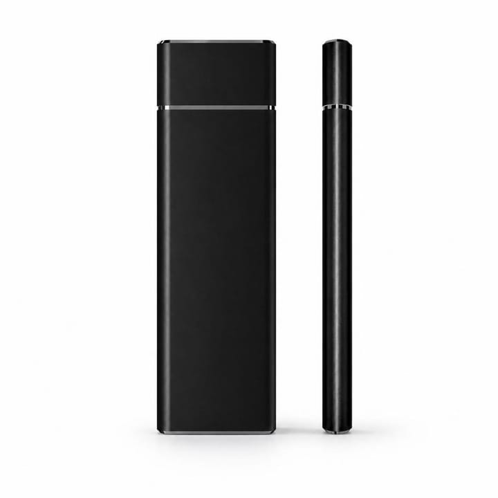 هارد SSD خارجي محمول 8 تيرا أسود نحيف