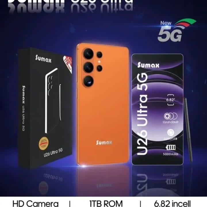موبايل Sumax U26 Ultra مع العلبة والقلم