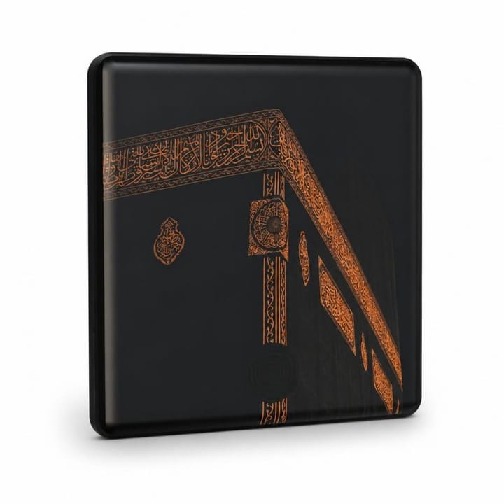 سبيكر قرآن جداري بتصميم الكعبة
